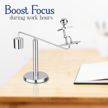 Load image into Gallery viewer, Stainless Steel Balancing Surfer man - Meditation, Entertainment, Office - Home Decorations & Gift.