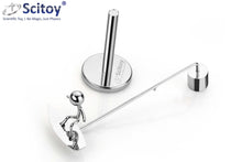 Load image into Gallery viewer, STAINLESS STEEL BALANCING SURFER MAN TABLE TOP FOR MEDITATION, ENTERTAINMENT, OFFICE - HOME DECORATIONS AND GIFT.