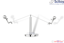 Load image into Gallery viewer, Stainless steel Balancing See-Saw Table Top for Meditation, Entertainment, Office - Home decorations and Gift.