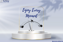 Load image into Gallery viewer, Stainless steel Balancing and rotating chair Table Top for Meditation, Entertainment, Office - Home decorations and Gift.